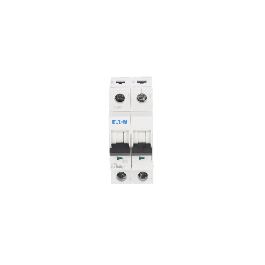 Wyłącznik nadprądowy 2P D 40A 6kA AC PL6-D40/2 286583