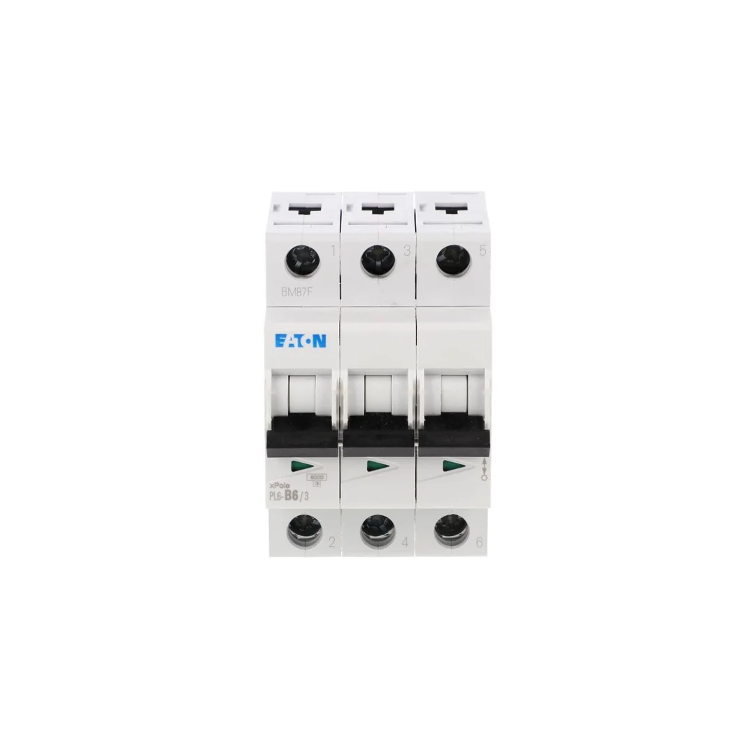 Wyłącznik nadprądowy 3P B 6A 6kA AC PL6-B6/3 286586