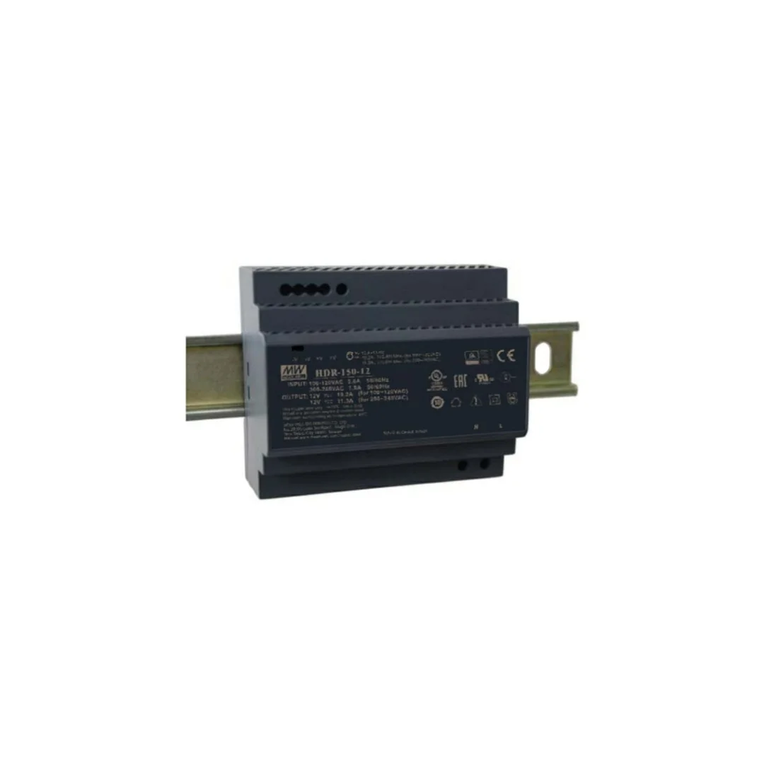 Zasilacz na szynę DIN 135,6W HDR-150-12 11,3A 12VDC do led Mean Well