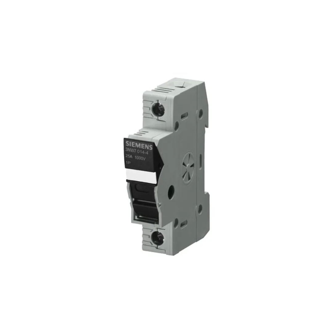 Podstawa bezpiecznikowa do wkł. cylindrycznych 10x38mm 25A 1000V 1P z diodą sygnalizacyjną PV 3NW7014-4