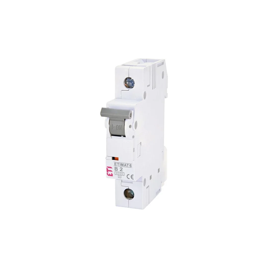 Wyłącznik nadprądowy 1P B2 6kA AC ETIMAT 6 002111510