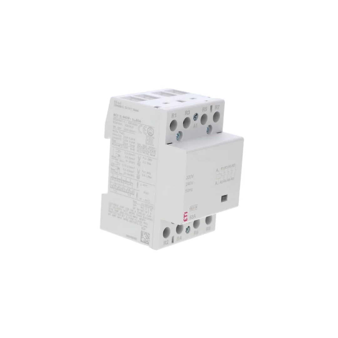 Stycznik modułowy 63A 4 styki rozwierne (3 mod. 4 bieg.) R 63-04 230V 002463480