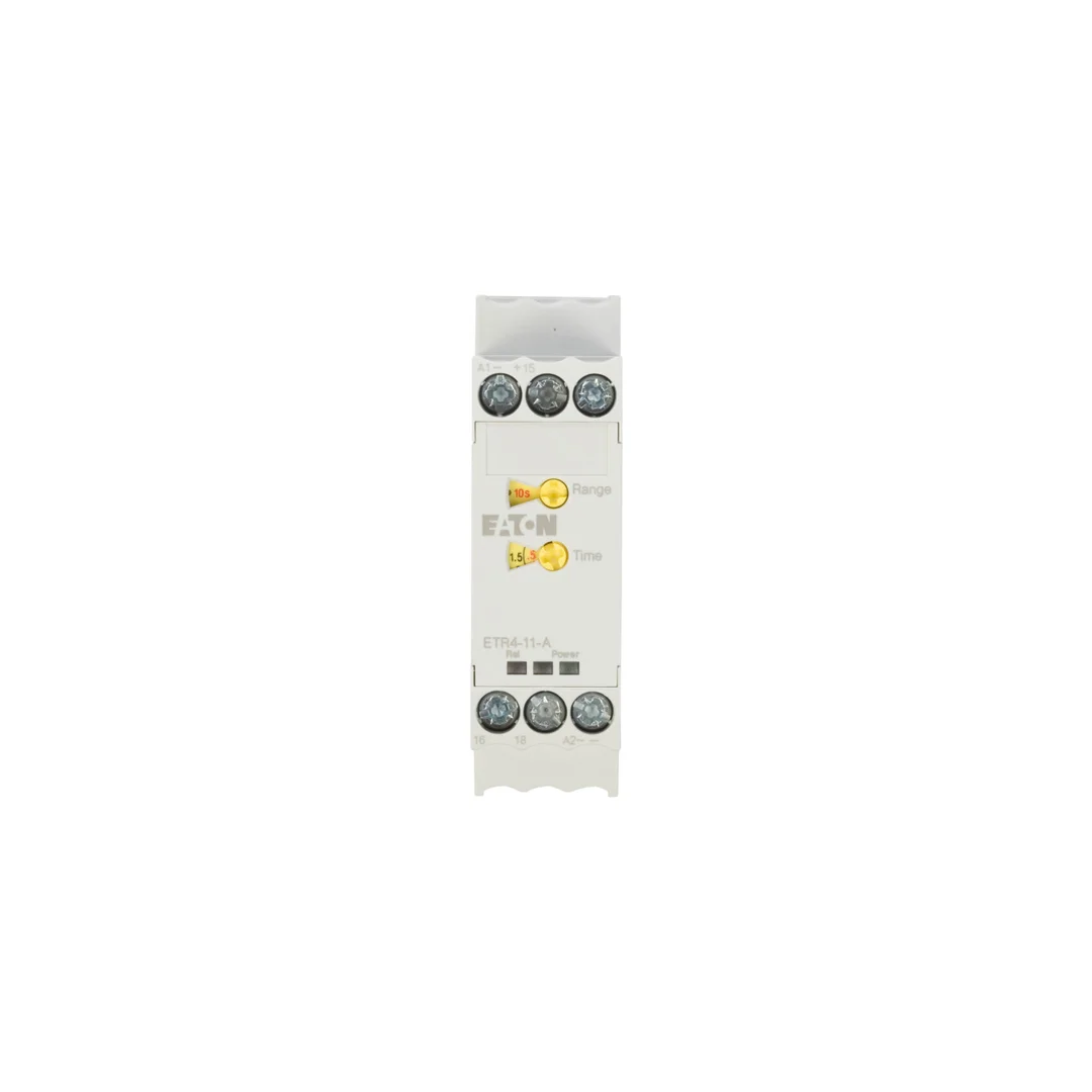 Przekaźnik czasowy 1P 3A 0,05sek-100h 24-240V AC/DC opóźnione załączenie ETR4-11-A 031882