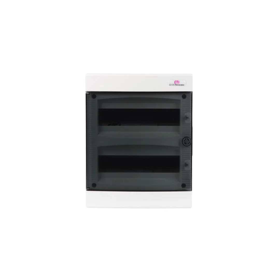 Rozdzielnica modułowa 2x12 podtynkowa /transparentna/ IP40 ECM24PT-S DIDO 001101075