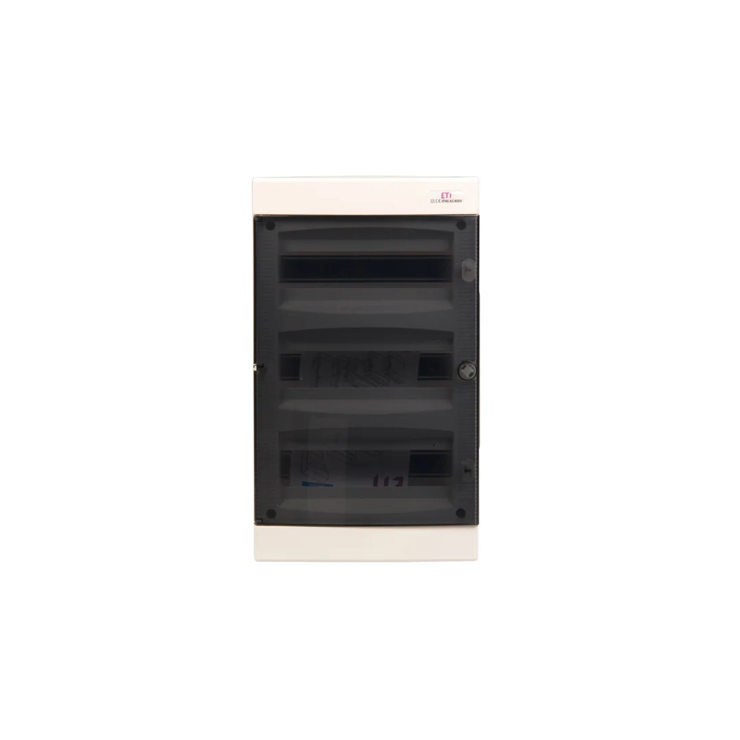 Rozdzielnica modułowa 3x12 podtynkowa /transparentna/ IP40 ECM36PT-S DIDO 001101076