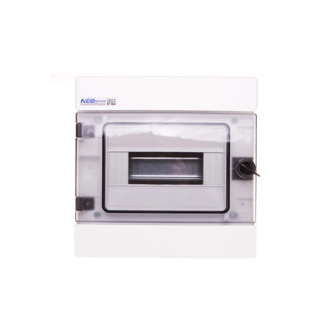 Rozdzielnica hermetyczna modułowa (500V AC ,1000V DC) 1x8 natynkowa IP65 RH-8 36.8