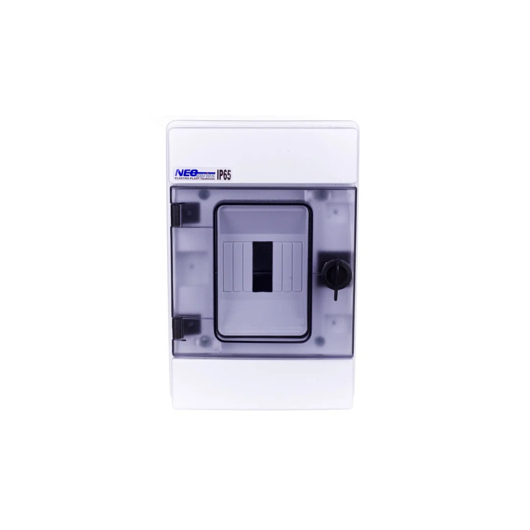 Rozdzielnica hermetyczna modułowa (500V AC ,1000V DC) 1x4 natynkowa IP65 RH-4 36.04