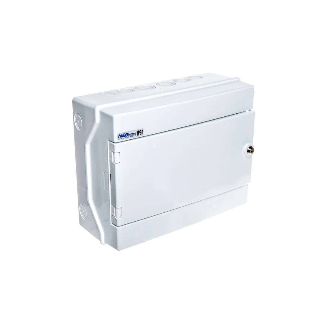 Rozdzielnica hermetyczna modułowa (500V AC ,1000V DC) 1x12 natynkowa IP65 RH-12/ZB (z zamkiem) 36.14