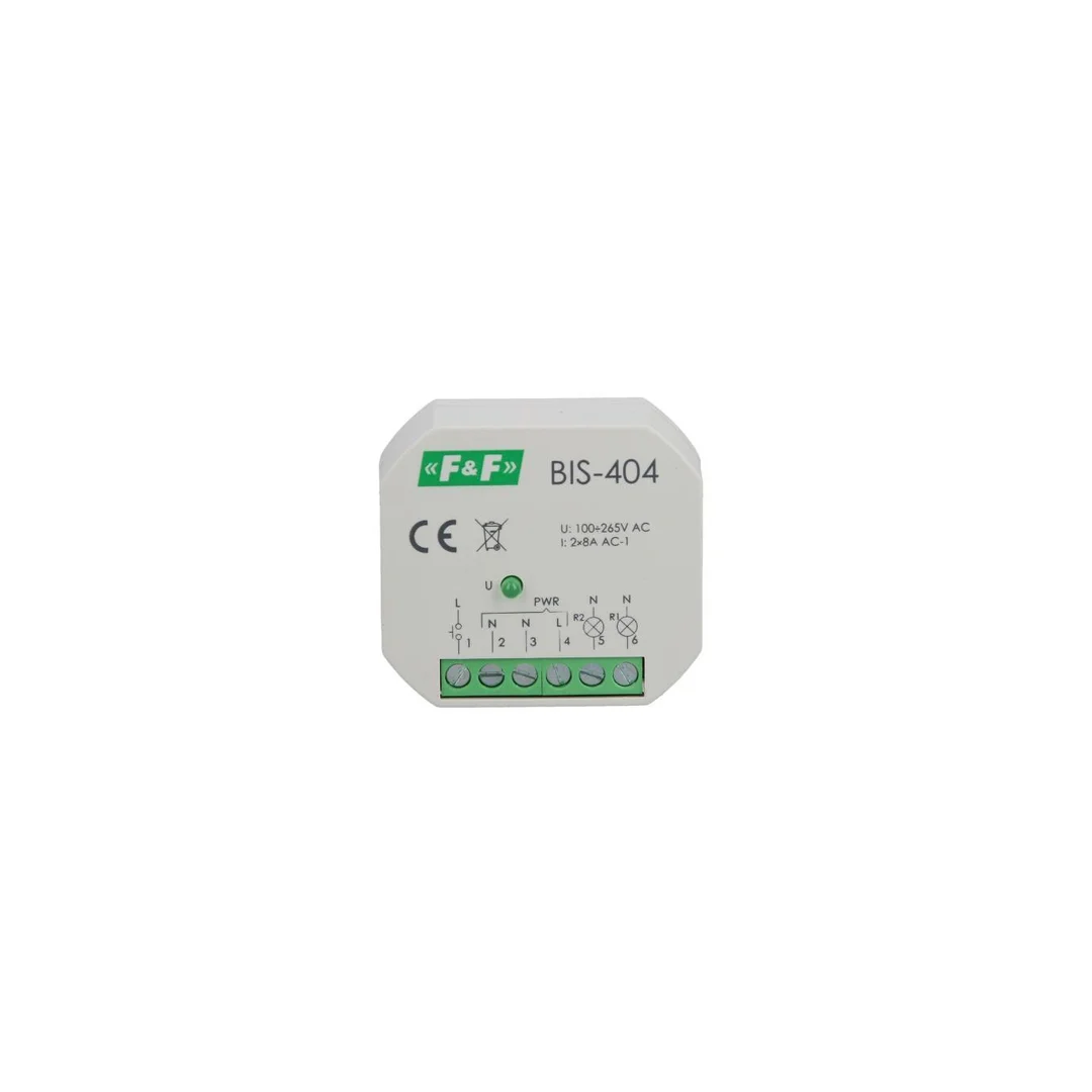 Przekaźnik impulsowy sekwencyjny 5A 230V AC 2Z BIS-404