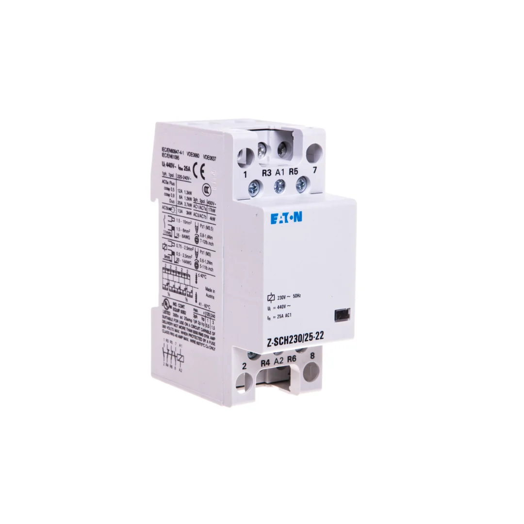 Stycznik modułowy 25A 2Z 2R 230V AC Z-SCH230/25-22 248849