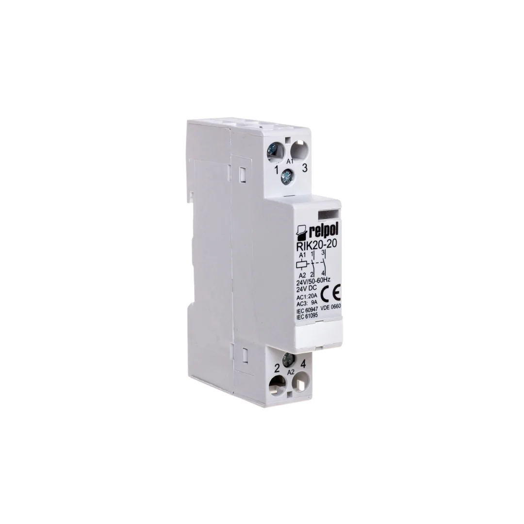 Stycznik modułowy 20A 2Z 0R 24V AC RIK20-20-24 2608178