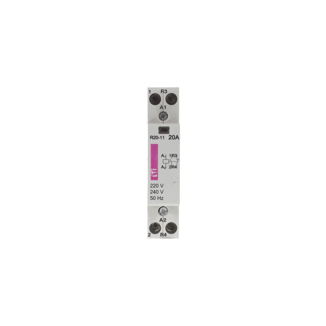 Stycznik modułowy 20A 230V AC 1Z 1R R20-11 002461220