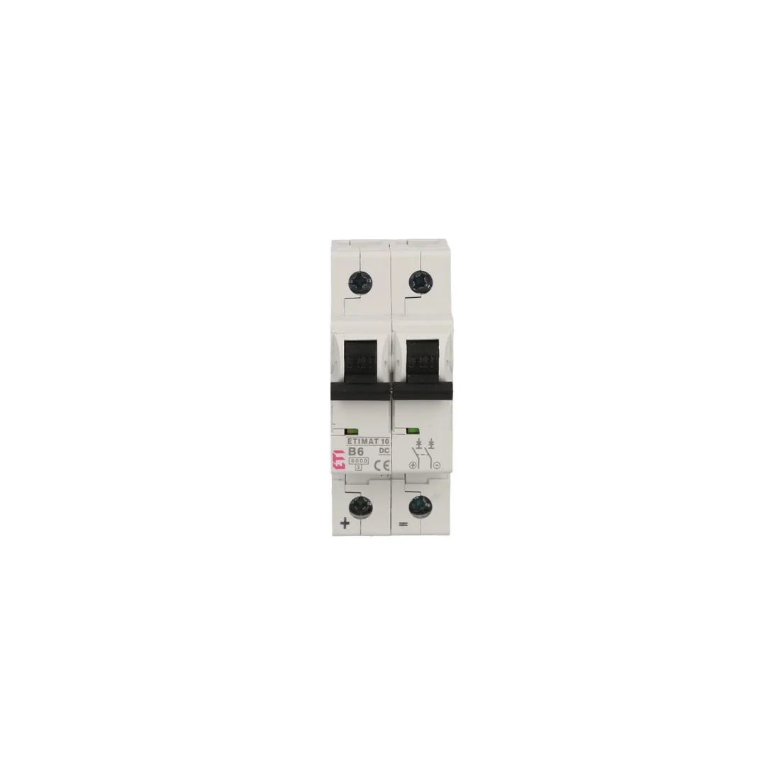 Wyłącznik nadprądowy 2P B 6A 6kA DC ETIMAT10 002128712