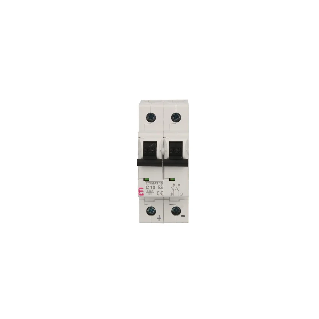 Wyłącznik nadprądowy 2P C 10A 6kA DC ETIMAT10 002138714