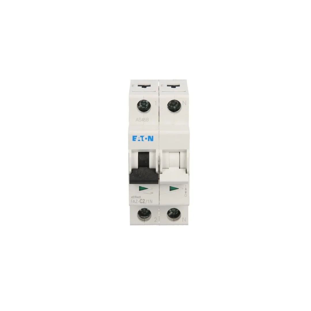 Wyłącznik nadprądowy 1+N C 2A 15kA AC FAZ C2/1N 278662
