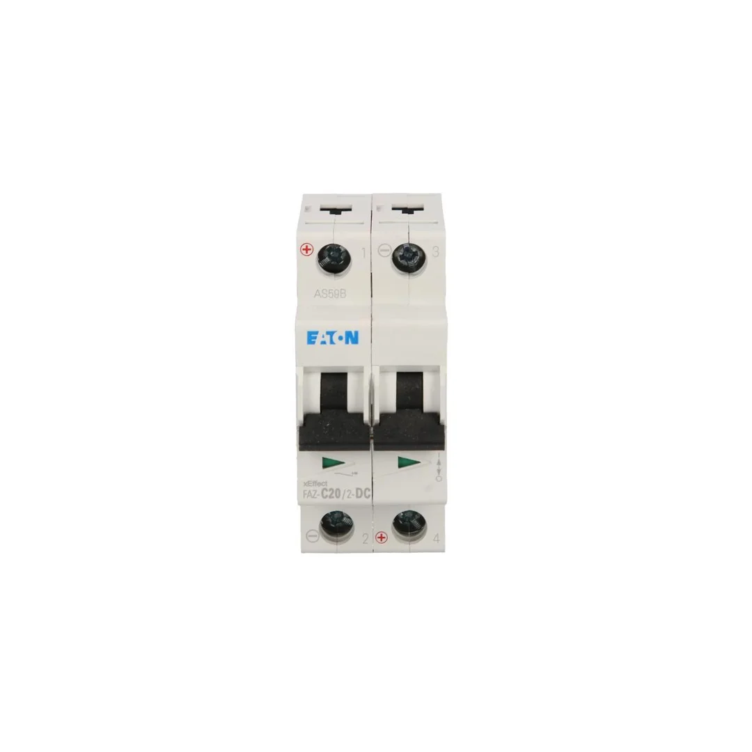 Wyłącznik nadprądowy 2P C 20A 15kA DC FAZ C20/2-DC 279141