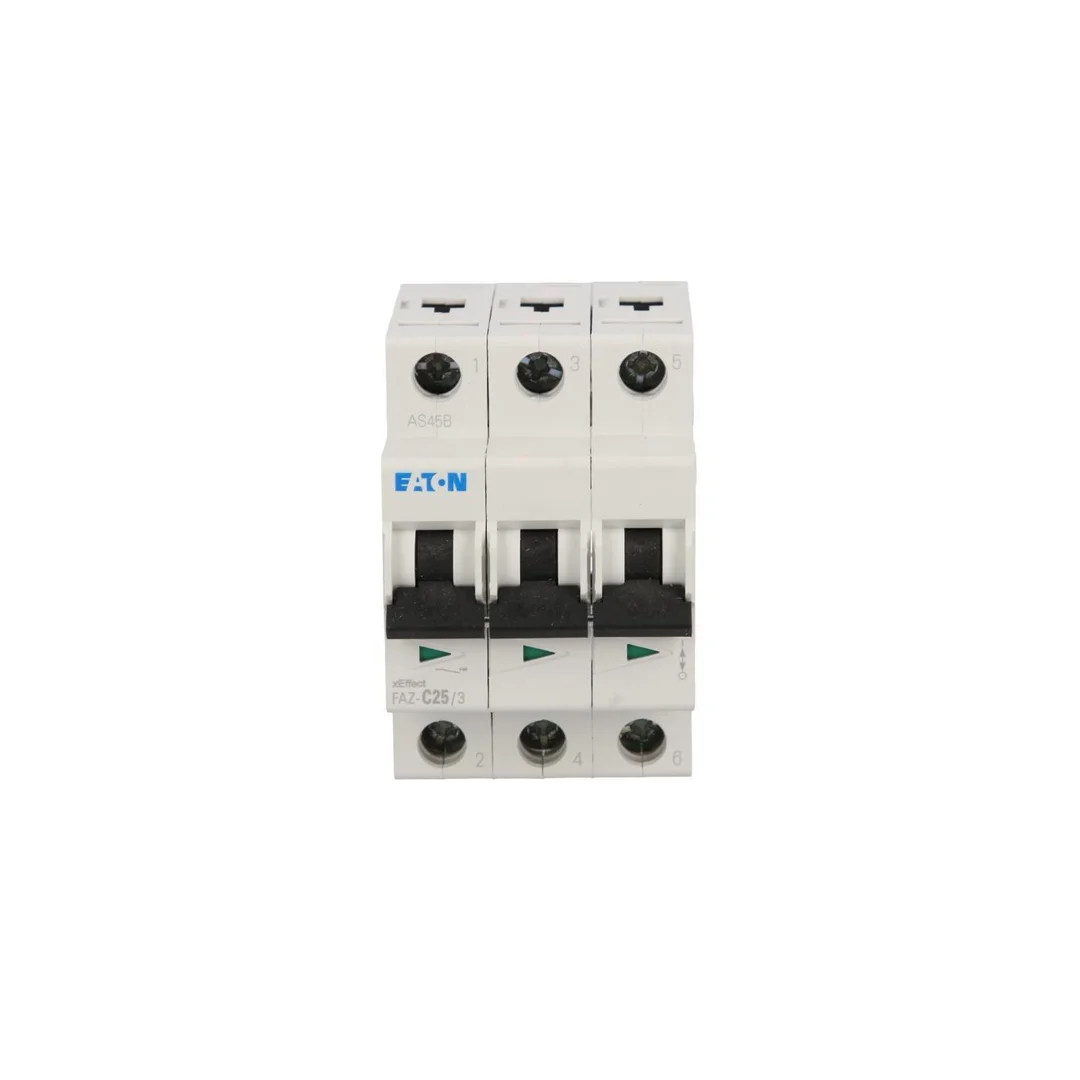 Wyłącznik nadprądowy 3P C 25A 15kA AC FAZ C25/3 278875