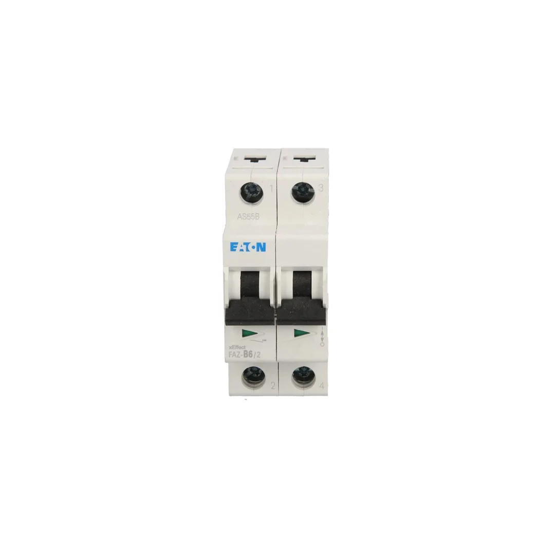 Wyłącznik nadprądowy 2P B 6A 15kA AC FAZ B6/2 278728