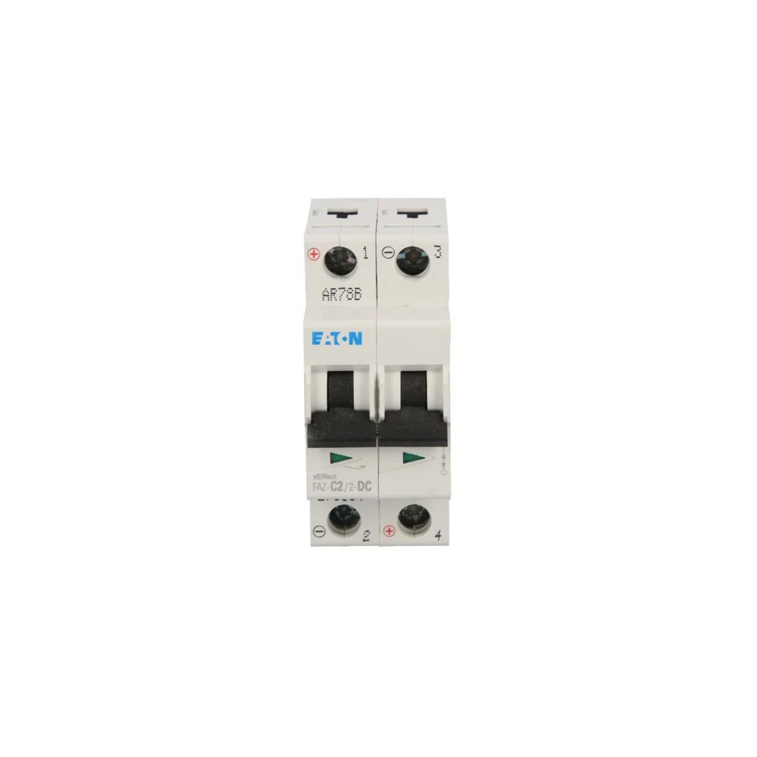 Wyłącznik nadprądowy 2P C 2A 10kA DC FAZ C2/2-DC 279134
