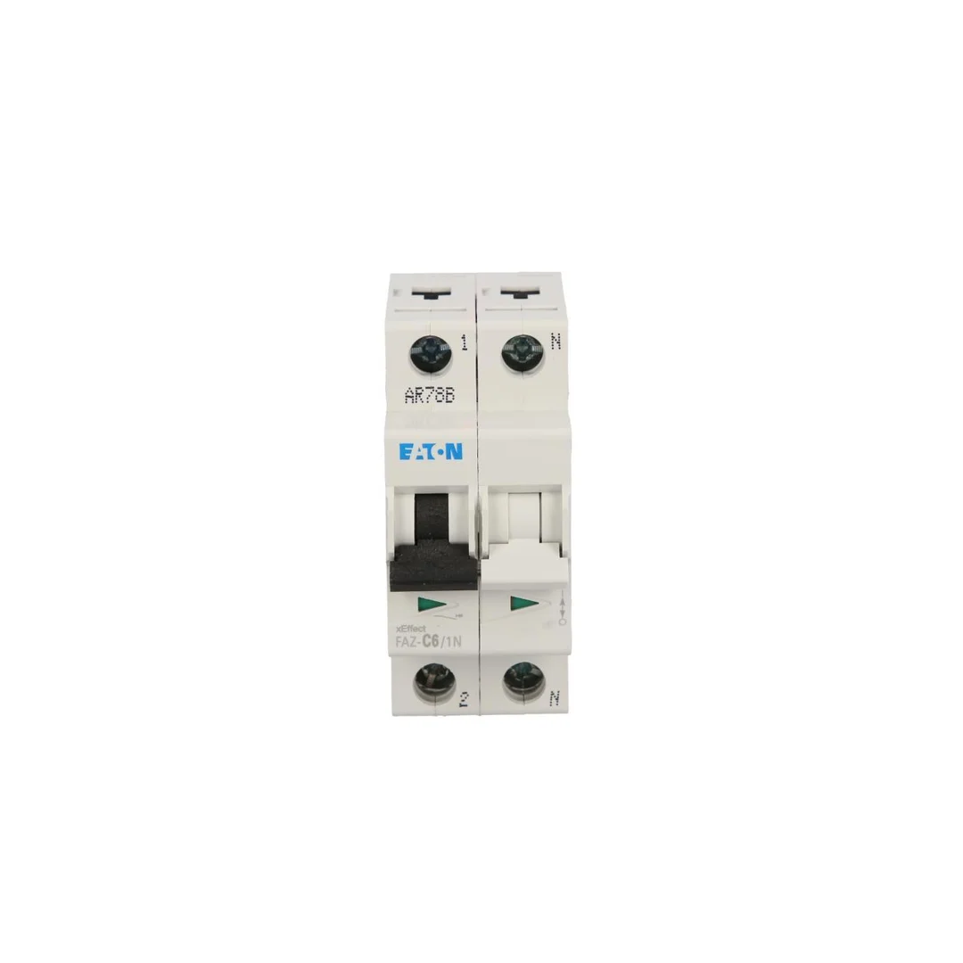 Wyłącznik nadprądowy 1+N C 6A 15kA AC FAZ C6/1N 278668