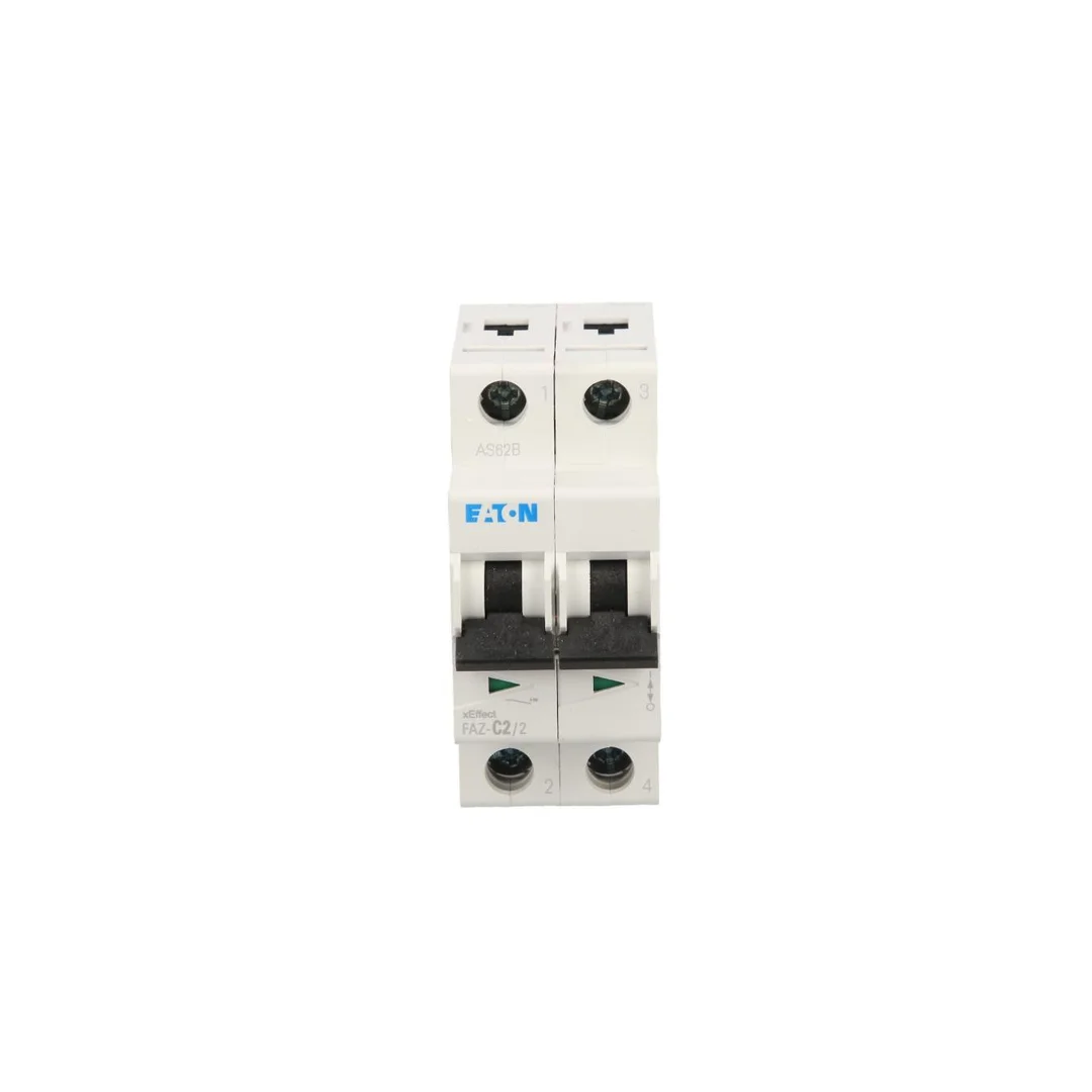Wyłącznik nadprądowy 2P C 2A 15kA AC FAZ C2/2 278748