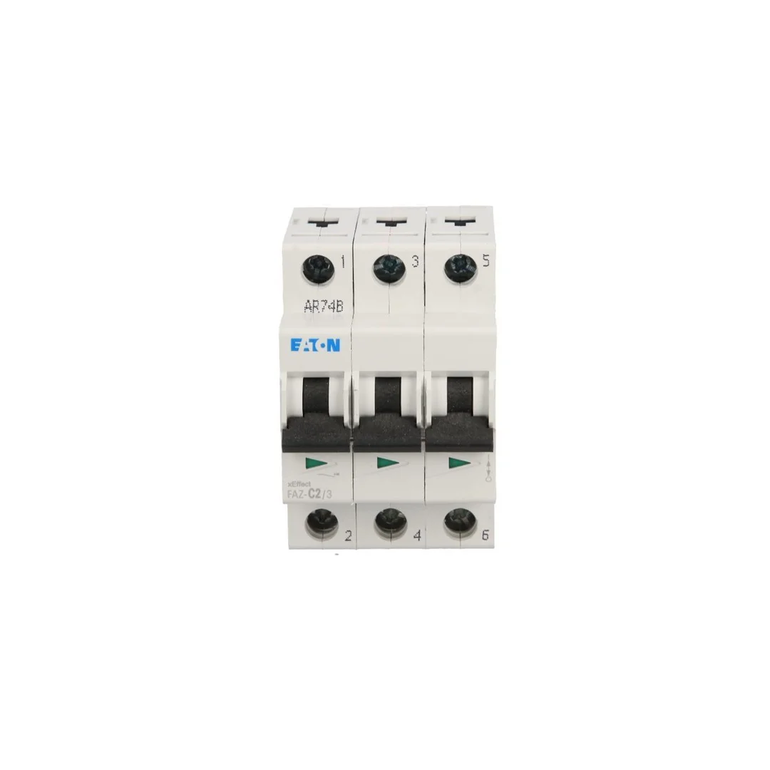 Wyłącznik nadprądowy 3P C 2A 15kA AC FAZ C2/3 278861