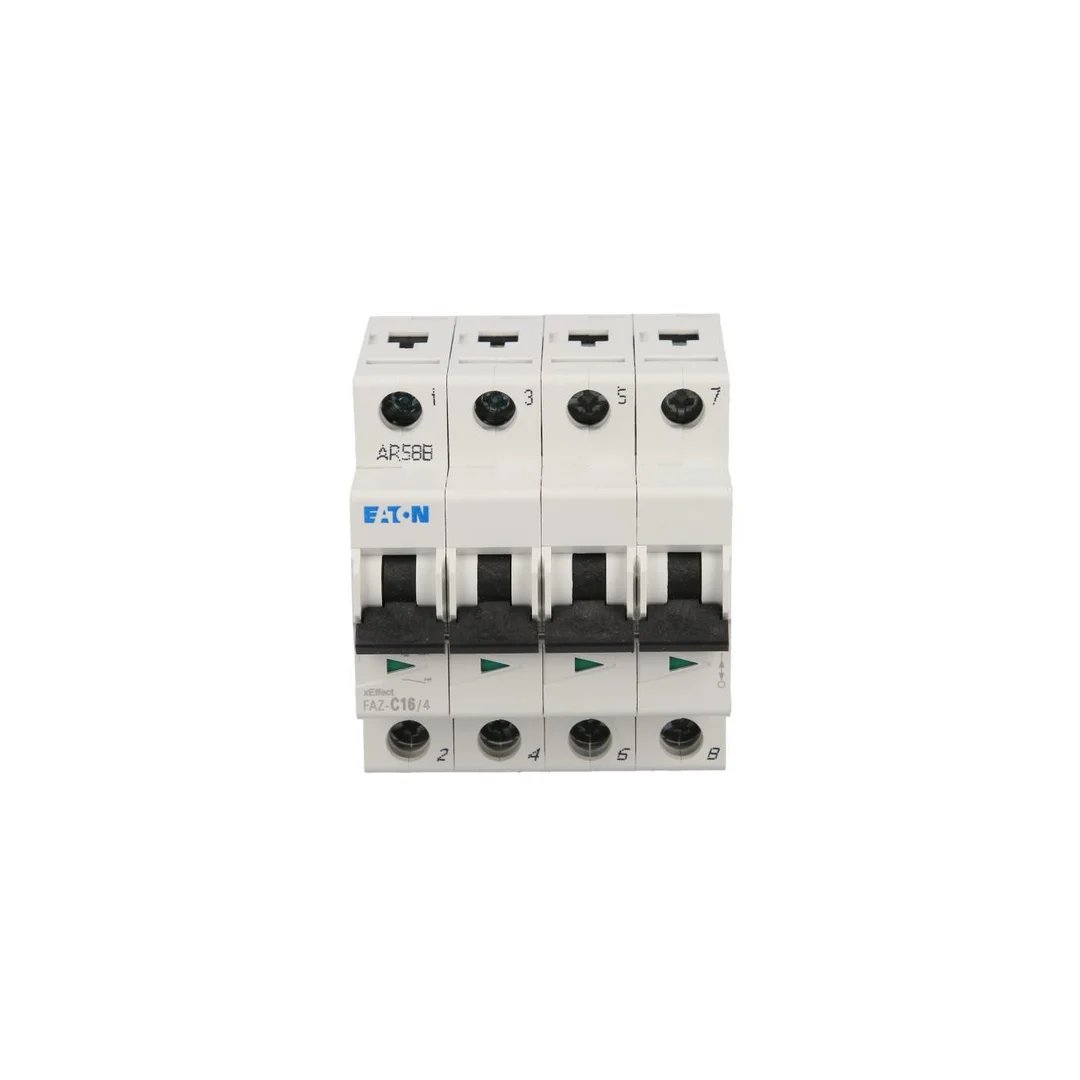 Wyłącznik nadprądowy 4P C 16A 15kA AC FAZ C16/4 279061
