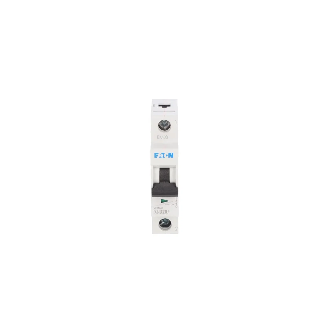 Wyłącznik nadprądowy 1P D 20A 15kA AC FAZ D20/1 278585