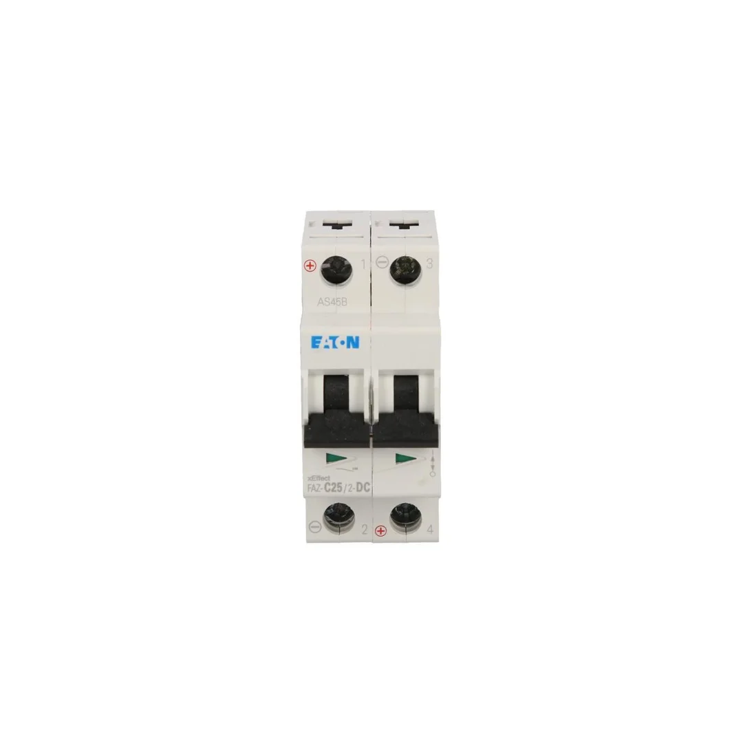 Wyłącznik nadprądowy 2P C 25A 15kA DC FAZ C25/2-DC 279142