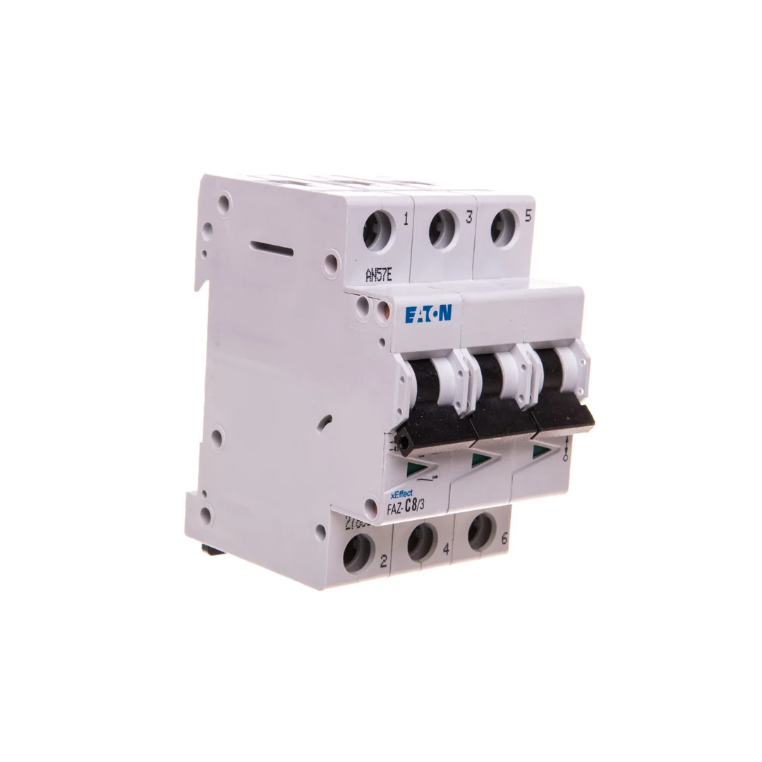 Wyłącznik nadprądowy 3P C 8A 15kA AC FAZ C8/3 278868