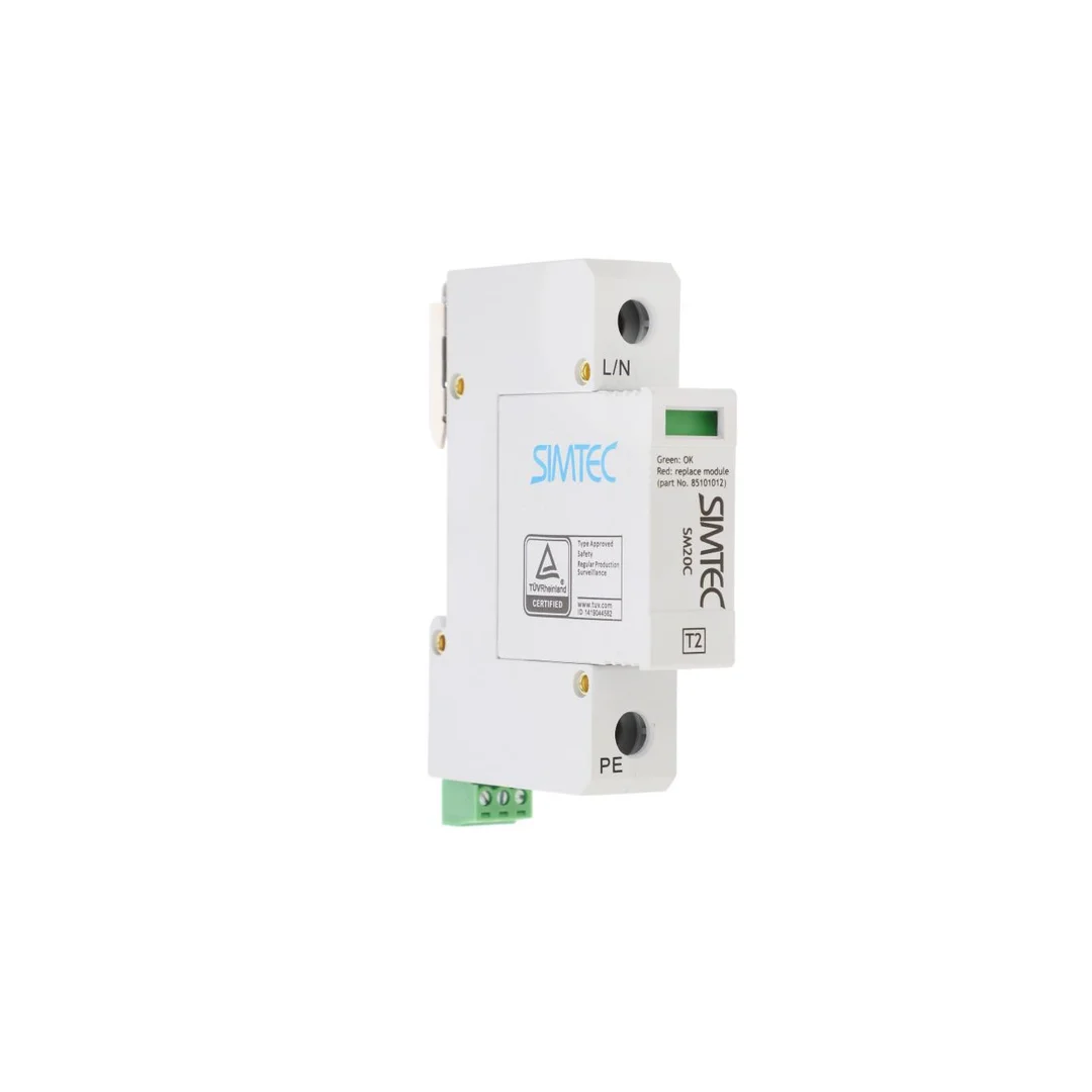 Ogranicznik przepięć Typ T2 1P 20kA SIMTEC SM20C/1-275 85101000