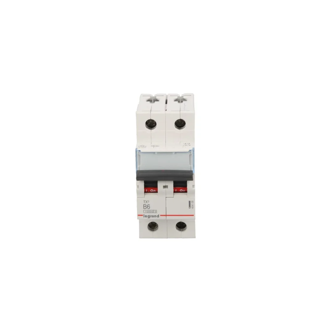 Wyłącznik nadprądowy 2P B 6A 10kA AC S312 TX3 404109