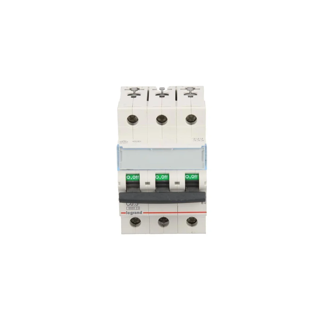 Wyłącznik nadprądowy 3P C 0.5A 6kA AC 0 S303 TX3 403536