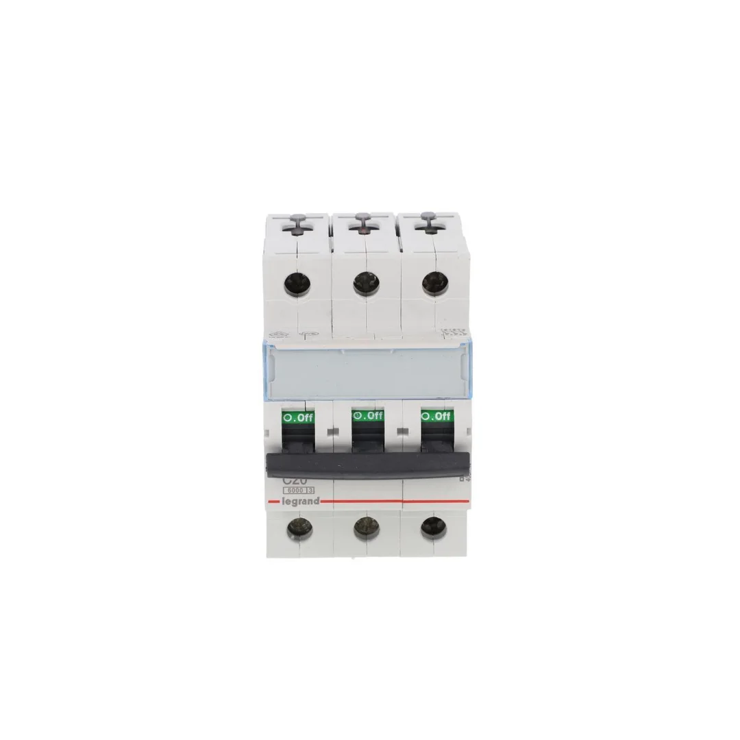 Wyłącznik nadprądowy 3P C 20A 6kA AC S303 TX3 403546