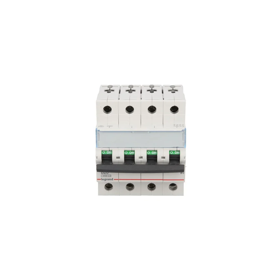 Wyłącznik nadprądowy 4P B 20A 6kA AC S304 TX3 403418