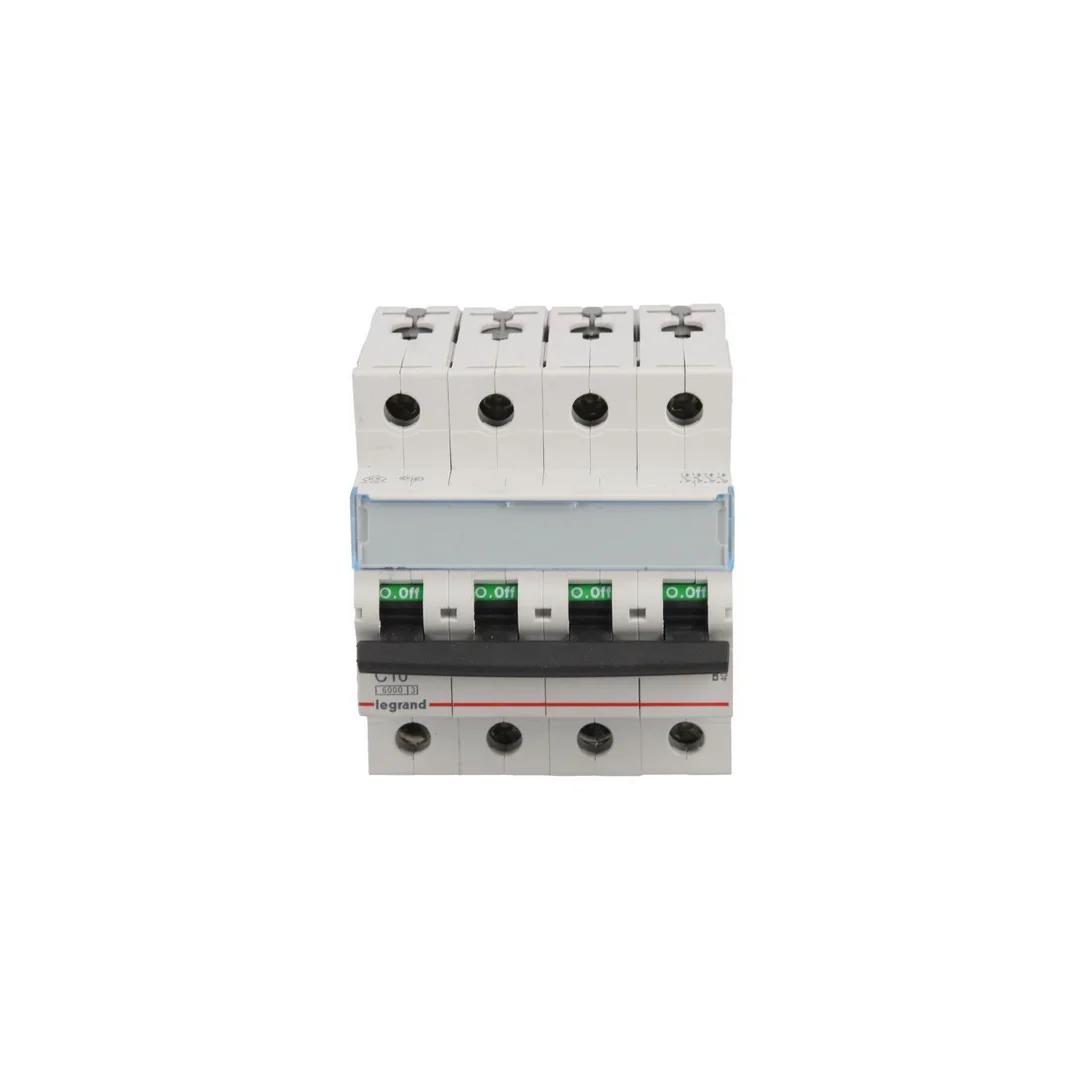 Wyłącznik nadprądowy 4P C 10A 6kA AC S304 TX3 403560