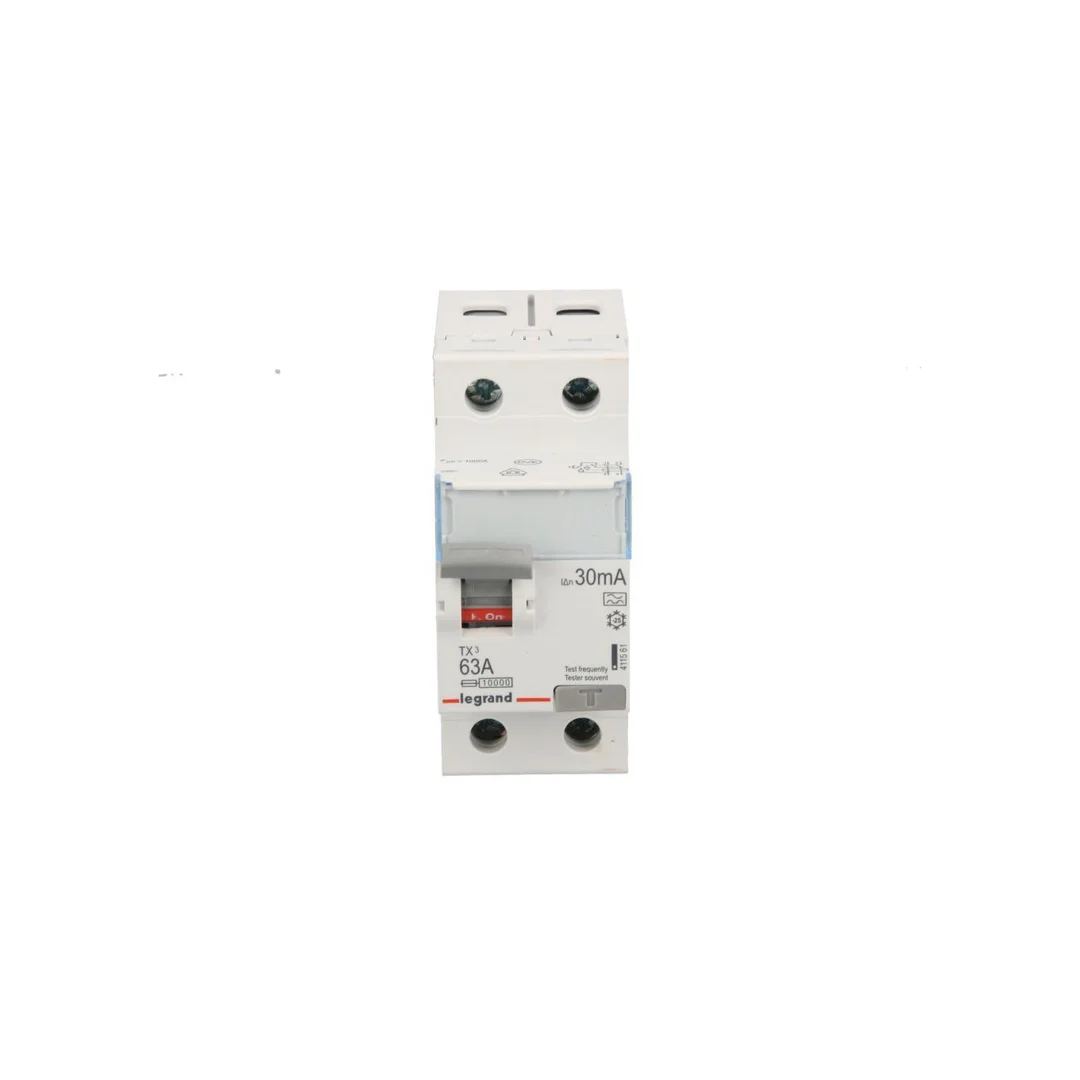Wyłącznik różnicowoprądowy 2P 63A 0,03A typ A P302 TX3 411561
