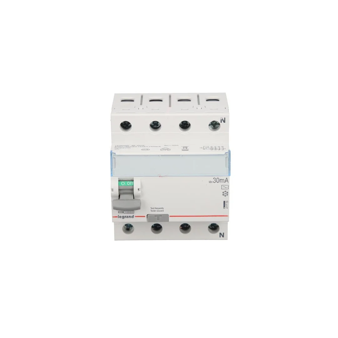 Wyłącznik różnicowoprądowy 4P 63A 0,03A typ AC P304 TX3 411709