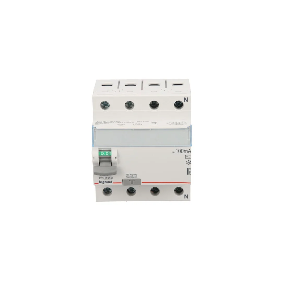 Wyłącznik różnicowoprądowy 4P 40A 0,1A typ AC P304 TX3 411718