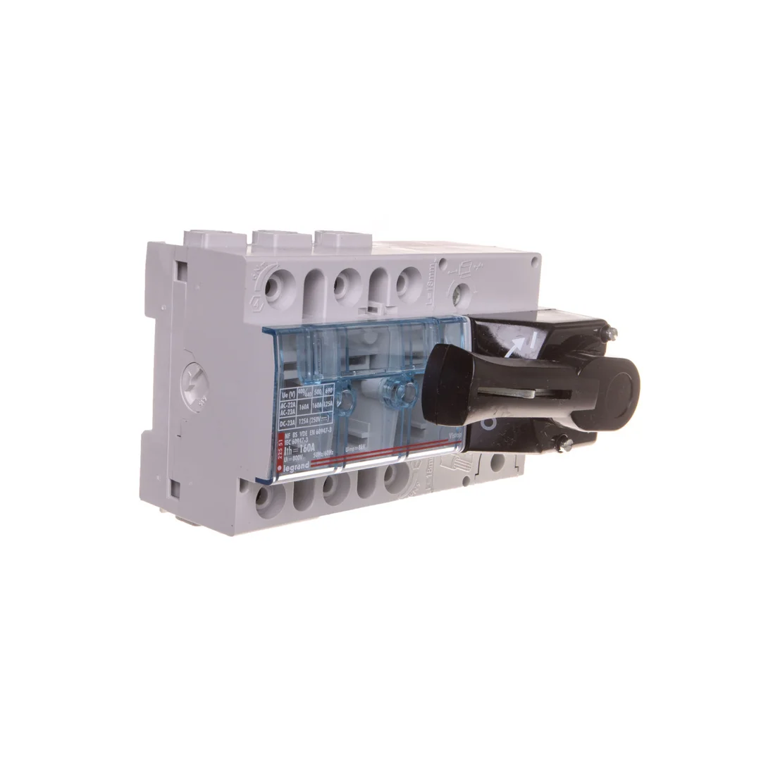 Rozłącznik izolacyjny 3P 160A VISTOP /napęd czołowy czerwony/ 022551
