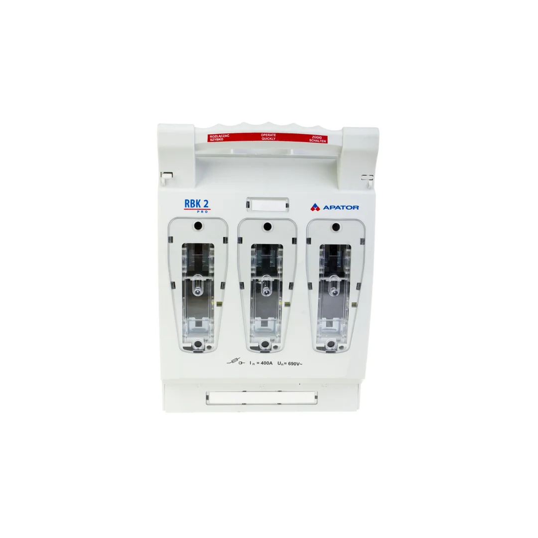 Rozłącznik izolacyjny bezpiecznikowy 400A RBK 2 pro-V /zacisk V-klema 50-240mm2/ 63-811685-071