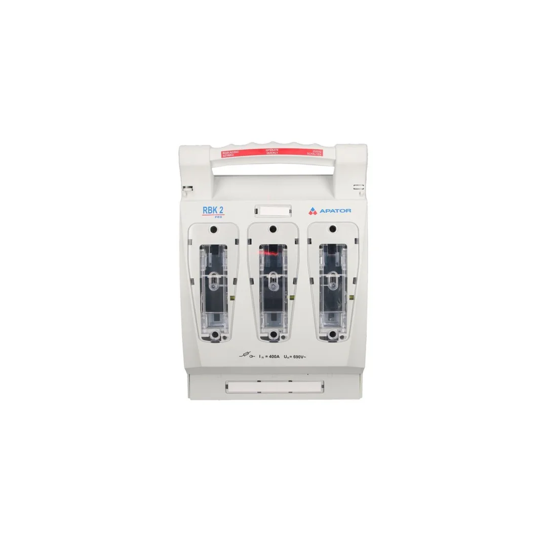 Rozłącznik izolacyjny bezpiecznikowy 400A RBK 2 pro-M /zaciski śrubowe do 240mm2/ 63-811685-061