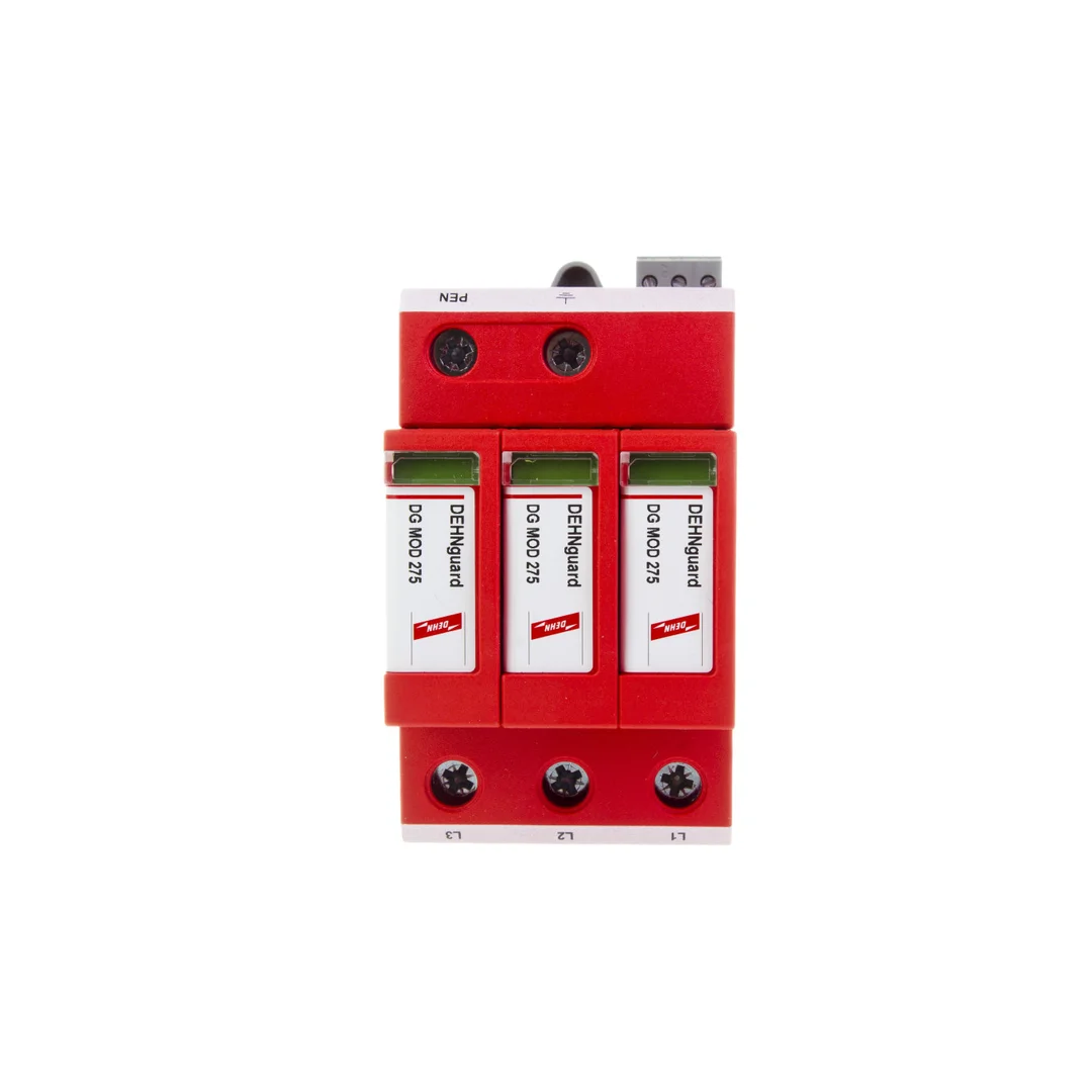 Ogranicznik przepięć Typ T2 3P 20kA 1,5kV DEHNguard M TNC 275 FM 952305