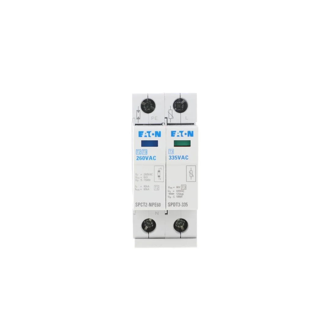 Ogranicznik przepięć Typ T3 2P 2,5kA 1kV SPDT3-335-1+NPE 170487