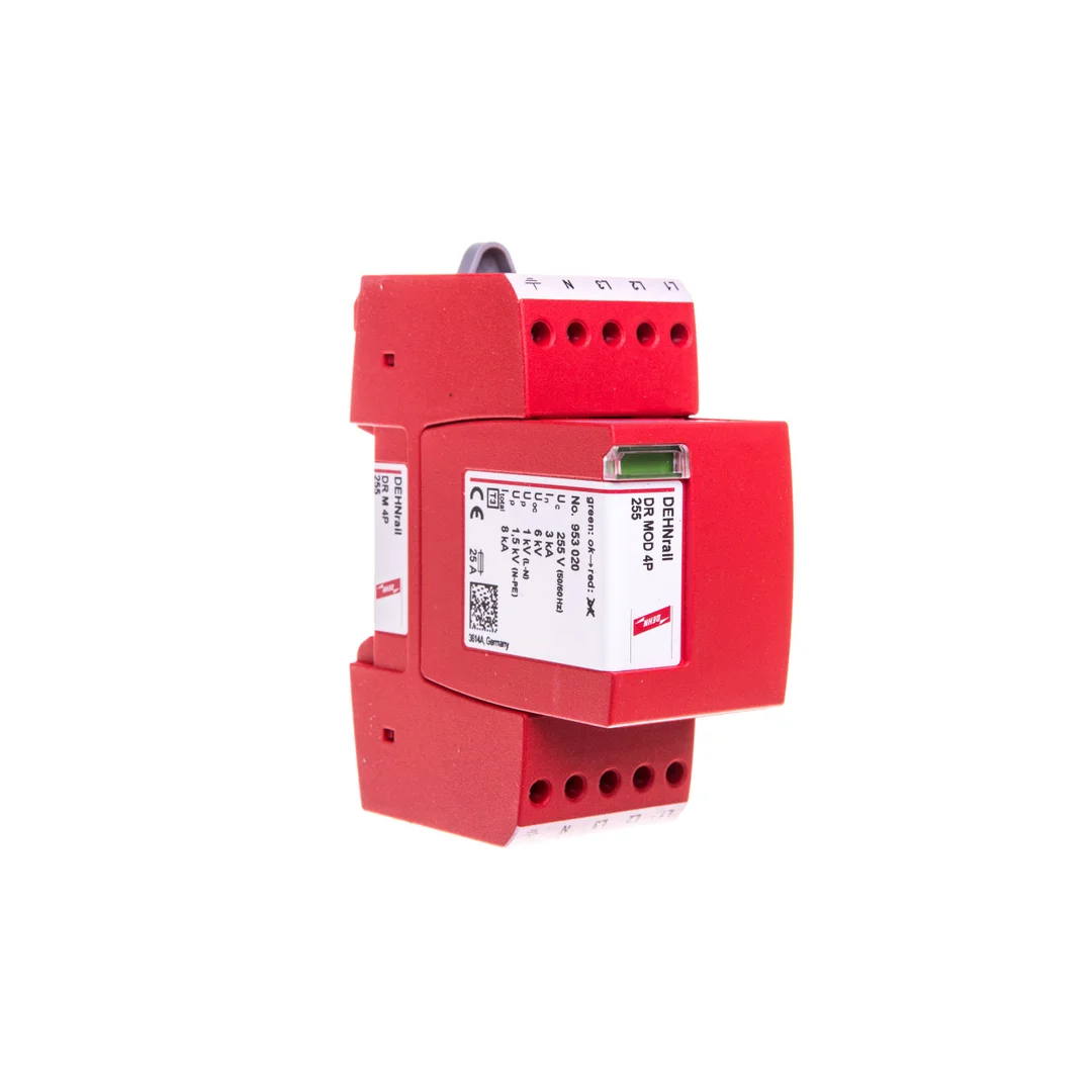 Ogranicznik przepięć Typ T3 4P 8kA 1,5kV DEHNrail M 4P 255 953400
