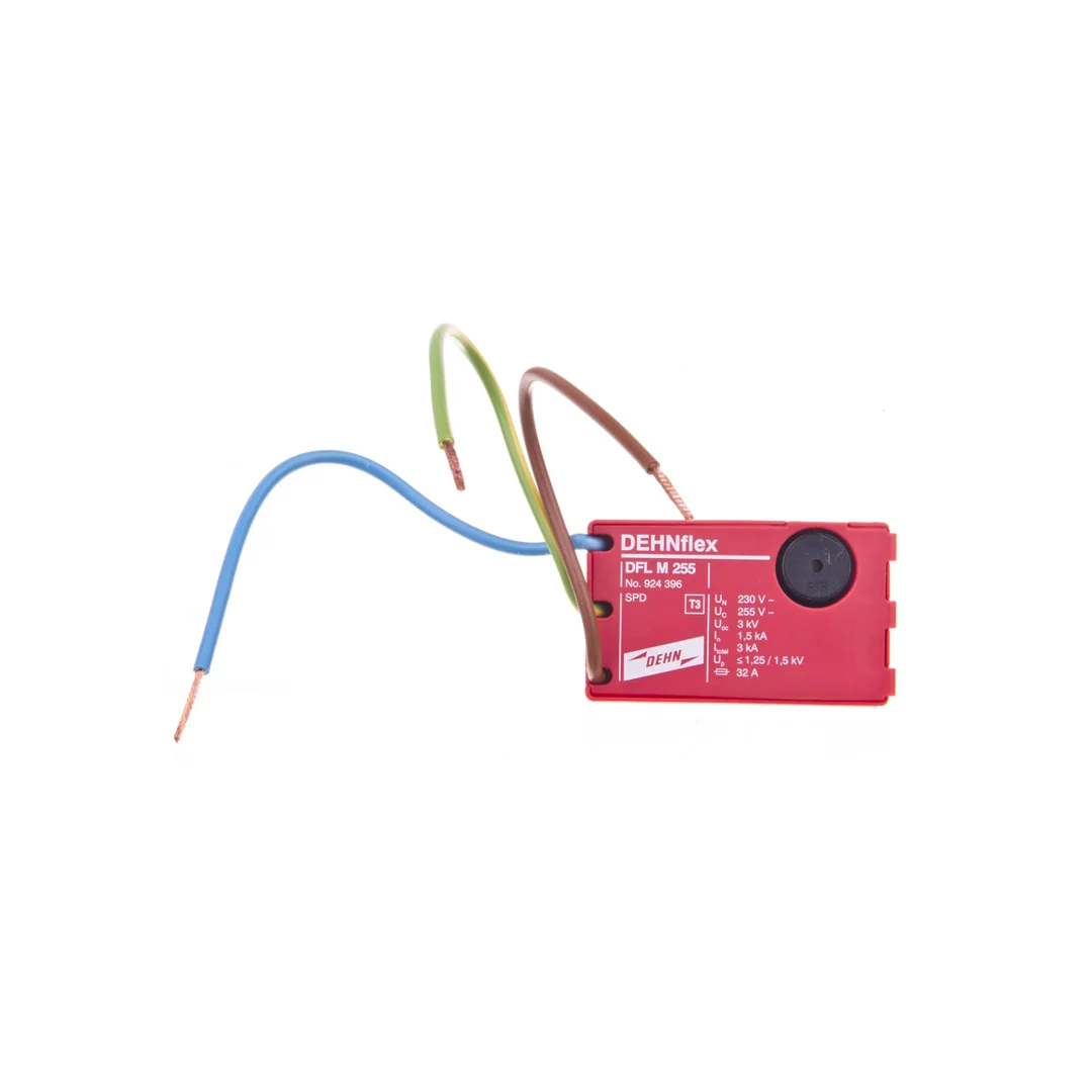 Ogranicznik przepięć do sieci jednofazowych 230V TT i TN Typ T3 (D) 3kA 1,5kV 255V (kapsułka do puszki i gniazda) DEHN flex M 25