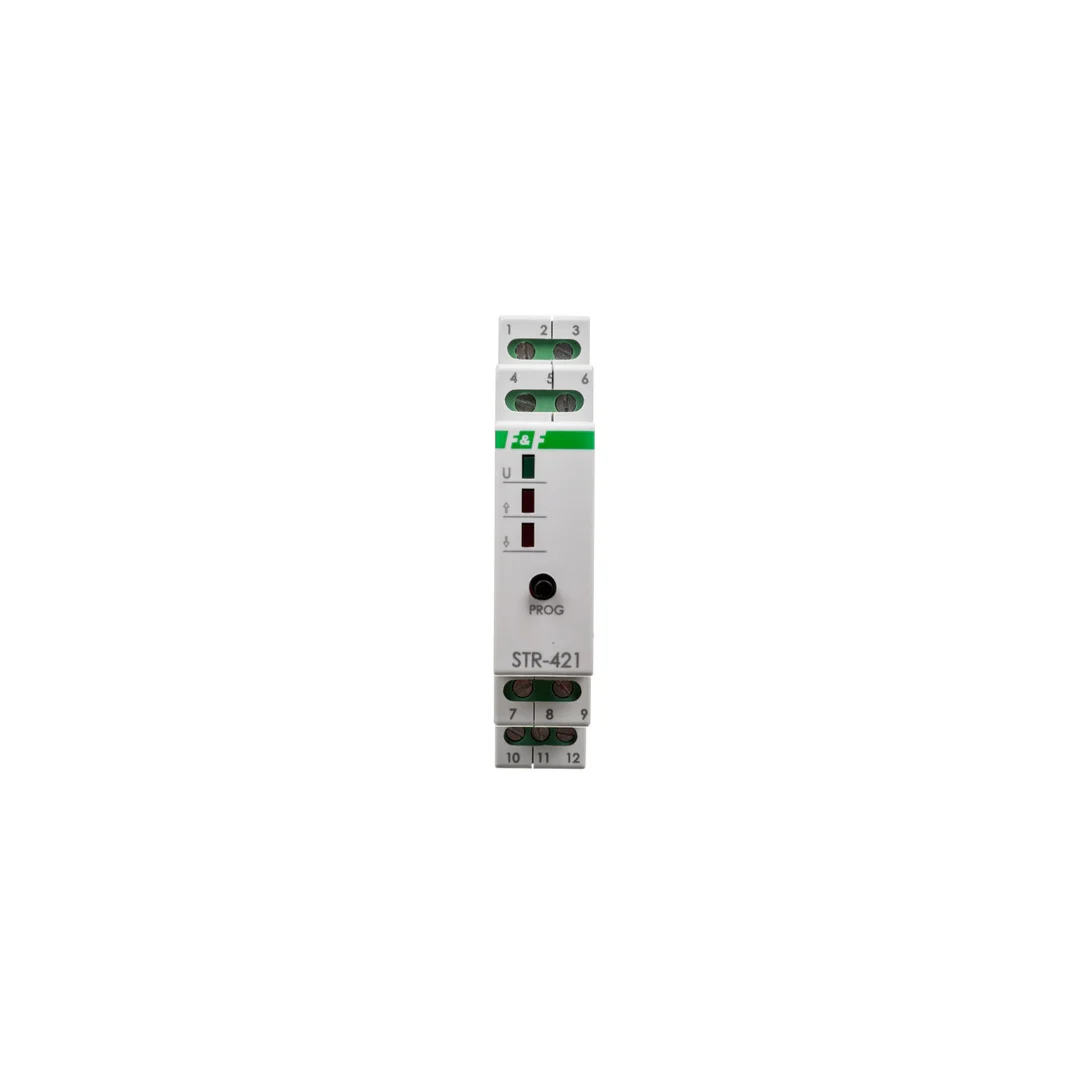 STR Sterownik rolet 24V biały 50-60Hz IP20 STR-421-24V