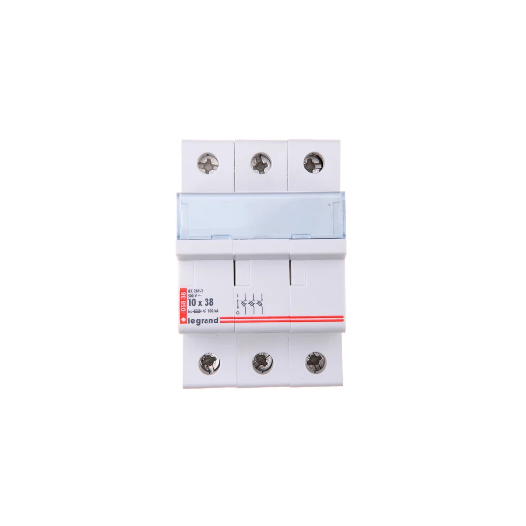 Rozłącznik bezpiecznikowy cylindryczny 3P 10x38mm RB338 005838