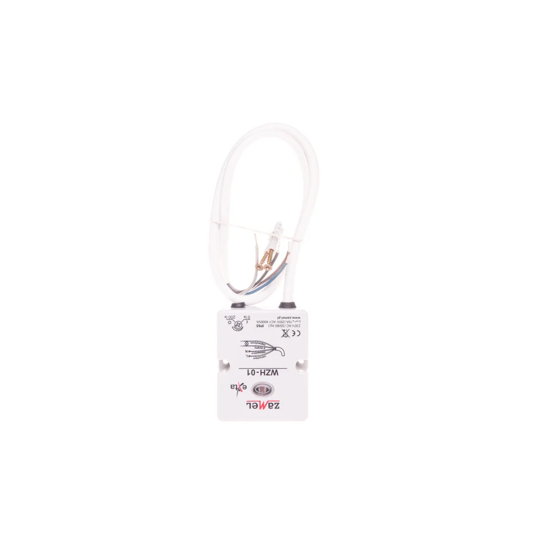 Wyłącznik zmierzchowy 16A 230V 0-200lx WZH-01 EXT10000140