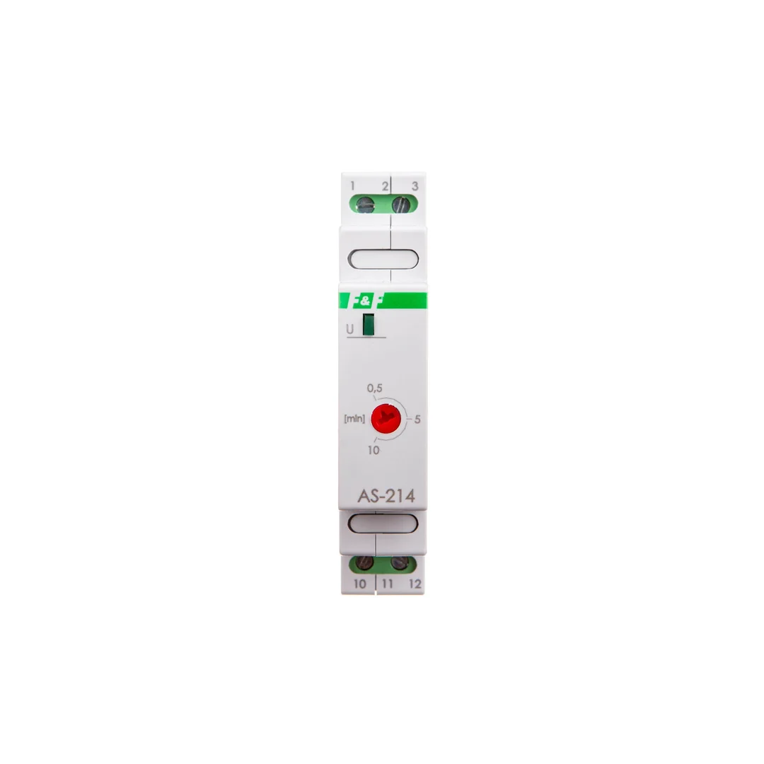 Automat schodowy 16A 24V AC 1Z 0,5-10min AS-214